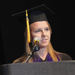 Rachel Ann Cartier, Valedictorian