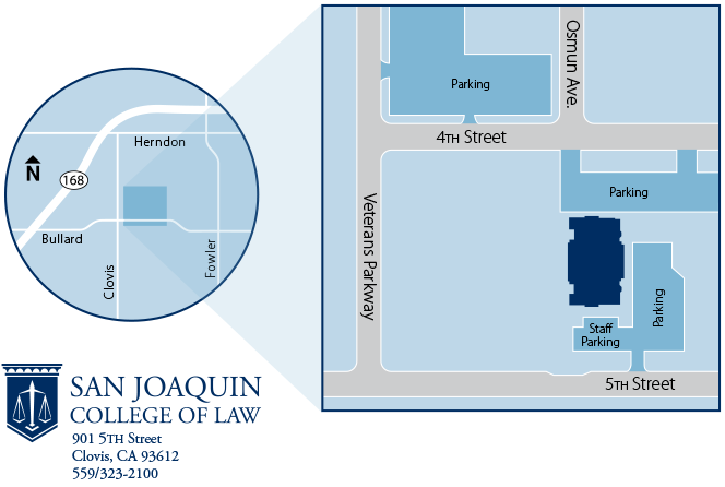 SJCL Parking Map
